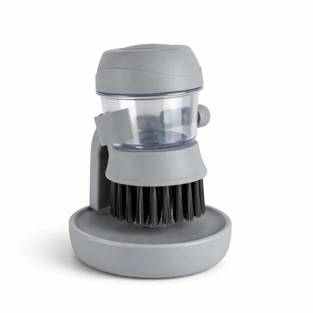 Abwasch Bürste mit Spülmittel Spender 2in1