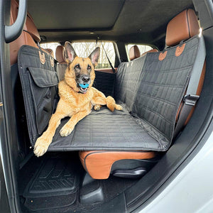 Premium Hunde-Autoschondecke für die Rückbank – wasserdicht & sicher